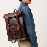 ROLLING BACKPACK 2 – 13×18 BROWN (2)