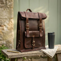 ROLLING BACKPACK 2 – 13×18 BROWN (5)