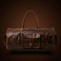 DUFFLE BAG 24INCH BROWN