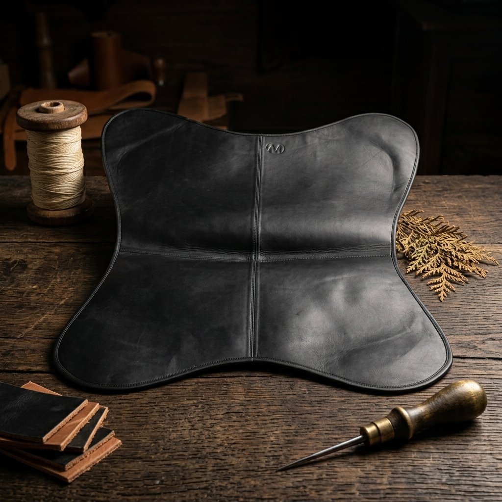MAD LEATHER Saddlewing Folding Butterfly Chair