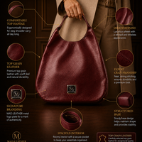 MAD LEATHER Aurelia Hobo