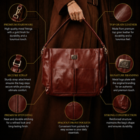 MAD LEATHER Verona Tote Bag