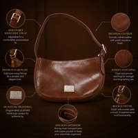 MAD LEATHER Luna Shoulder Bag