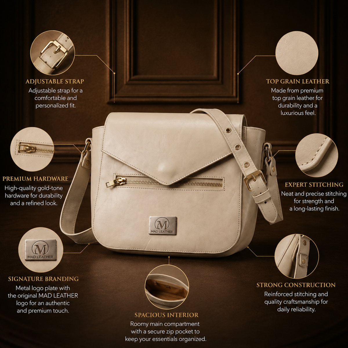 MAD LEATHER Mira Waist Bag