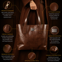 MAD LEATHER Sienna Tote Bag
