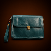 MAD LEATHER Viera Clutch