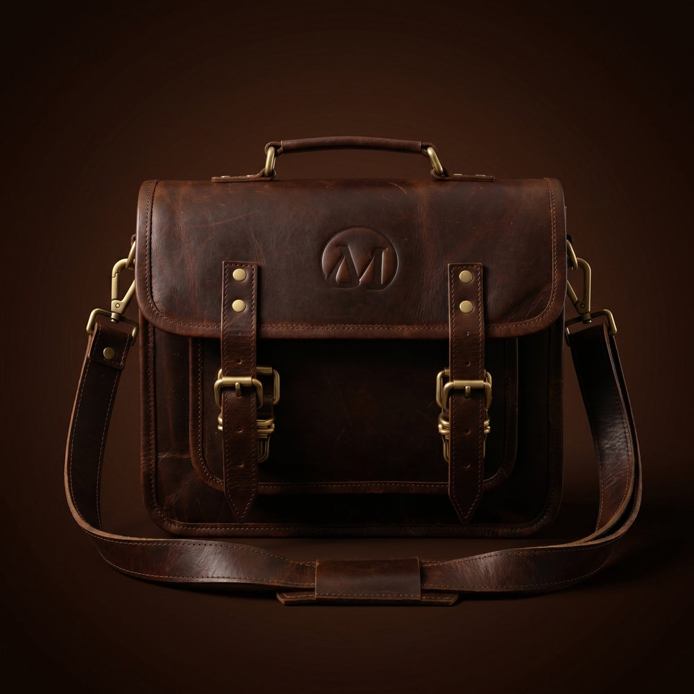 MAD LEATHER Atlas Crossbody Messenger