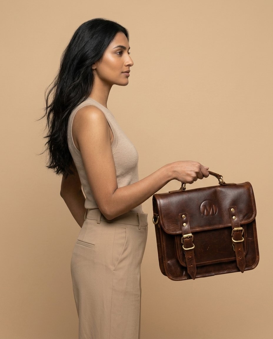 MAD LEATHER Atlas Crossbody Messenger