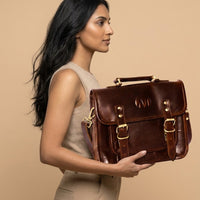 MAD LEATHER Atlas Crossbody Messenger