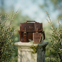 MAD LEATHER Atlas Crossbody Messenger